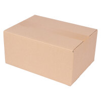 Folding Boxe in Brown with dimensions 255x180x110 mm, FEFCO 0201, Brand: verpacking (View 1)
