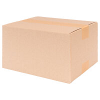 Folding Box in Brown with dimensions 250x200x140 mm, FEFCO 0201, Brand: verpacking (View 1)