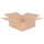 Faltkarton in Braun mit den Maßen 300x300x150 mm, FEFCO 0201, Hersteller: verpacking  (Hauptbild)