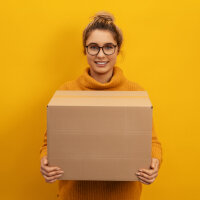 Folding Boxe in Brown with dimensions 350x240x150 mm, FEFCO 0201, Brand: verpacking (View 4)