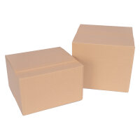 Faltkarton in Braun mit den Maßen 325x295x280 mm, FEFCO 0201, Hersteller: verpacking (Ansicht 6)