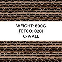 Folding Box in Brown with dimensions 500x500x500 mm, FEFCO 0201, Brand: verpacking (View 6)