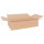 Faltkarton in Braun mit den Maßen 370x195x100 mm, FEFCO 0201, Hersteller: verpacking  (Hauptbild)