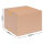 Faltkarton in Braun mit den Maßen 400x400x300 mm, FEFCO 0201, Hersteller: verpacking (Ansicht 1)