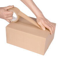 Faltkarton in Braun mit den Maßen 500x300x200 mm, FEFCO 0201, Hersteller: verpacking (Ansicht 3)