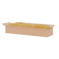 Faltkarton in Braun mit den Maßen 1100x400x150 mm, FEFCO 0201, Hersteller: verpacking (Ansicht 3)