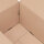 Folding Box in Brown with dimensions 800x400x250 mm, FEFCO 0201, Brand: verpacking (View 2)