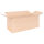 Faltkarton in Braun mit den Maßen 505x205x205 mm, FEFCO 0201, Hersteller: verpacking  (Hauptbild)