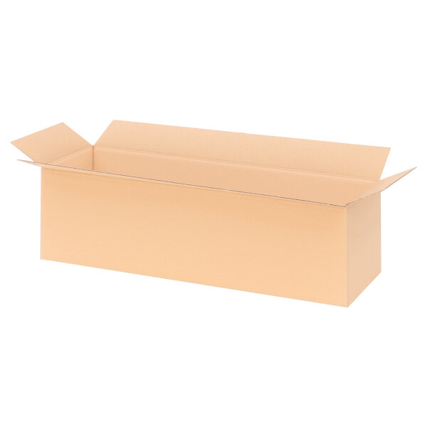 Faltkarton 755x205x205 mm höhenvariabel einwellig KK 120, Braun