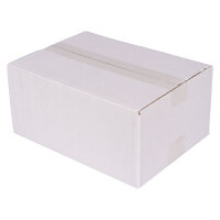 Folding Box in White with dimensions 300x215x140 mm, FEFCO 0201, Brand: verpacking (View 1)