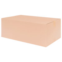 Folding Box in Brown with dimensions 550x330x190 mm, FEFCO 0201, Brand: verpacking (View 1)