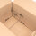Faltkarton in Braun mit den Maßen 585x385x380 mm, FEFCO 0201, Hersteller: verpacking (Ansicht 3)