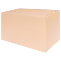 Folding Box in Brown with dimensions 650x350x370 mm, FEFCO 0201, Brand: verpacking (View 1)