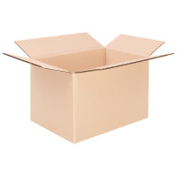 Faltkarton in Braun mit den Maßen 500x300x300 mm, FEFCO 0201, Hersteller: verpacking  (Hauptbild)