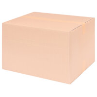 Folding Box in Brown with dimensions 500x400x300 mm, FEFCO 0201, Brand: verpacking (View 1)