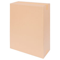 Folding Box in Brown with dimensions 505x205x615 mm, FEFCO 0201 (View 1)
