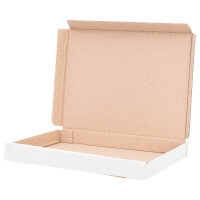 Großbriefkarton GB 0: 165x125x20 mm DIN A6, Weiß