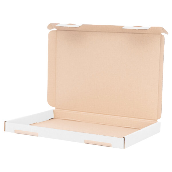 Large letter-sized carton GB 1: 230x160x20 mm, DIN A5, white