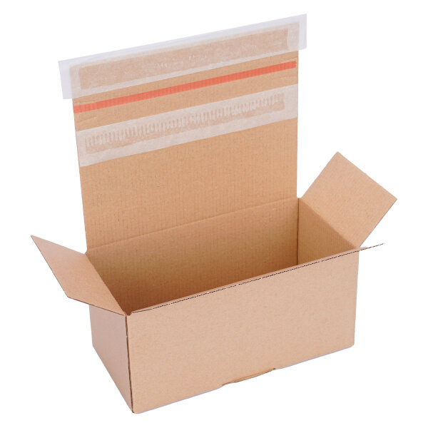 Automatic carton VP 20 195x95x90 mm, self-adhesive, brown