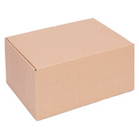 Automatikkarton in Braun mit den Maßen 230x165x115 mm, FEFCO 0703, Hersteller: verpacking (Ansicht 1)