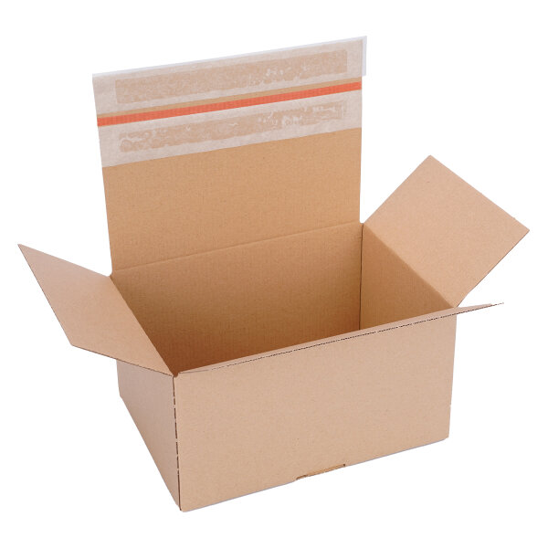 Automatic carton VP 30, 213x153x109 mm, self adhesive, brown