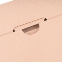 Großbriefkarton in Braun mit den Maßen 245x195x20 mm, FEFCO 0402, Hersteller: verpacking (Ansicht 2)