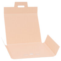 Großbriefkarton in Braun mit den Maßen 245x195x20 mm, FEFCO 0402, Hersteller: verpacking (Ansicht 4)