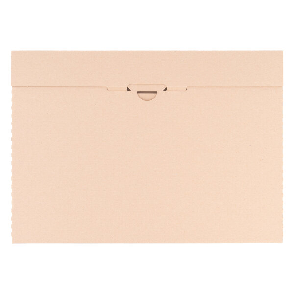 Großbriefkarton KV 2: 350x250x20 mm schnelle Faltart, Braun