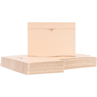 Großbriefkarton in Braun mit den Maßen 350x250x20 mm, FEFCO 0402, Hersteller: verpacking (Ansicht 5)