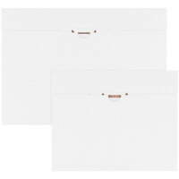 Großbriefkarton in Weiß mit den Maßen 350x250x20 mm, FEFCO 0402, Hersteller: verpacking (Ansicht 7)