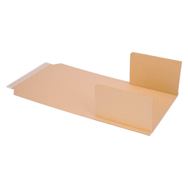 BookWrap packaging BV 3: 280x205x20-70 mm, brown