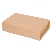 Book Packaging in Brown with dimensions 280x205x70 mm, Brand: verpacking (View 1)