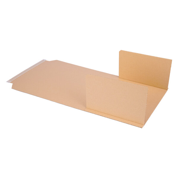 BookWrap packaging BV 4: 310x250x20-70 mm DIN A4, brown