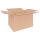Faltkarton in Braun mit den Maßen 400x300x300 mm, FEFCO 0201, Hersteller: verpacking  (Hauptbild)
