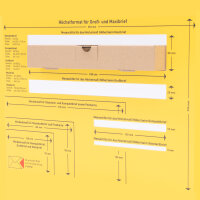 Maxi Letter Carton in Brown with dimensions 225x145x35 mm, DIN A5, FEFCO 0426, Brand: verpacking (View 3)