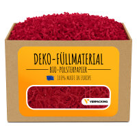 Geschenkfüllmaterial – Papier in kg Dunkelrot