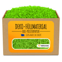Geschenkfüllmaterial – Papier in kg Grün