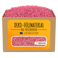 Geschenkfüllmaterial – Papier in kg Pink