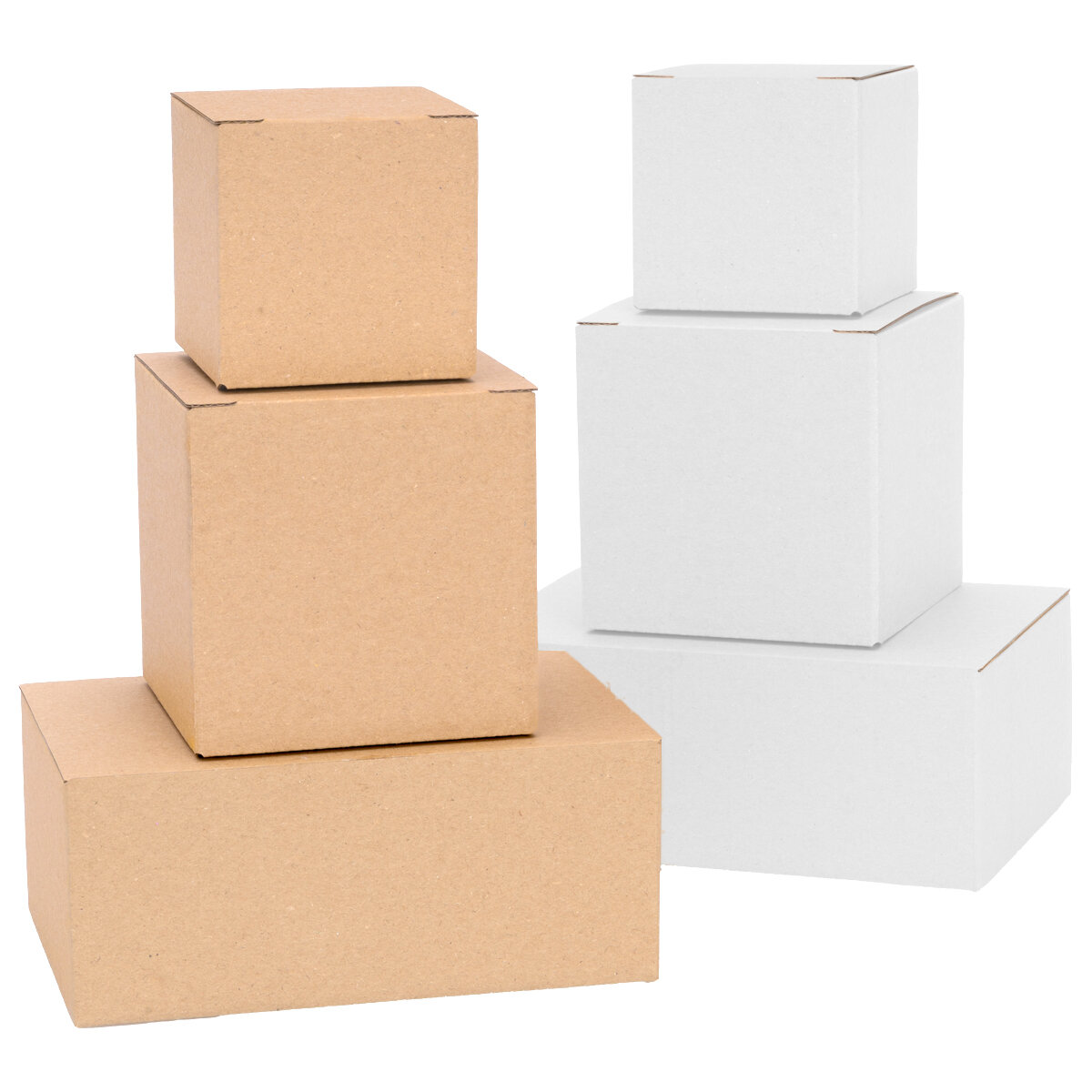 Geschenkbox mit Deckel in verschiedenen Farben & Größen