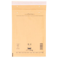 100x Luftpolstertaschen D4 200x275 mm - officeking braun