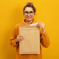 Luftpolstertasche in Braun mit den Maßen 275x200 mm, Hersteller: officeking (Ansicht 8)