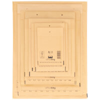 Bubble Wrap Envelope in Brown with dimensions 350x240 mm, DIN A4+, Brand: officeking (View 7)
