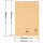 Bubble Wrap Envelope in Brown with dimensions 350x240 mm, DIN A4+, Brand: officeking (View 1)