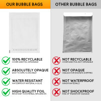 Bubble Wrap Envelope in White with dimensions 455x320 mm, DIN A3, Brand: officeking (View 7)