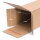Square in Brown with dimensions 440x105x105 mm, Brand: verpacking (View 3)