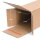 Square in Brown with dimensions 610x105x105 mm, Brand: verpacking (View 3)