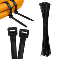 Kabelbinder in Schwarz mit den Maßen 300 mm, Hersteller: verpacking  (Hauptbild)