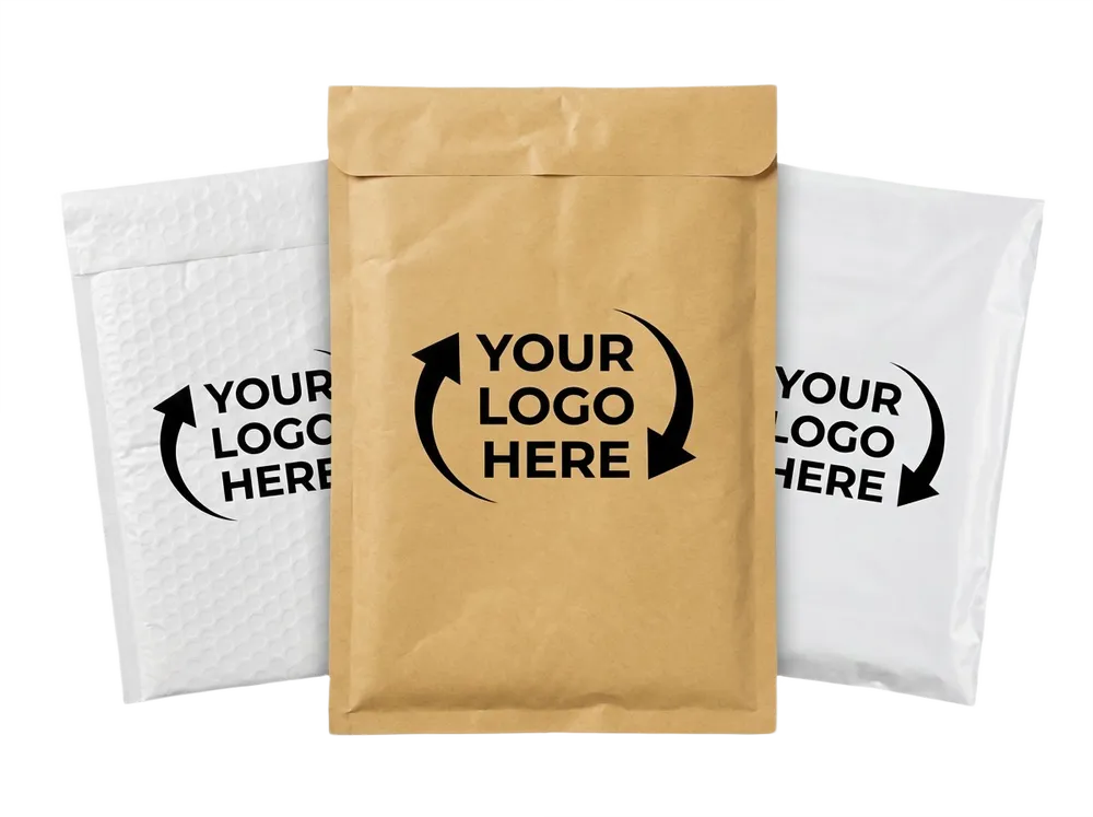 Luftpolstertaschen mit Logo-Druck für den gepolsterten Markenversand