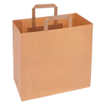 Braune Papiertüte